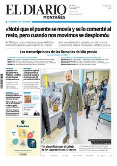 «NOTÉ QUE EL PUENTE SE MOVÍA Y SE LO COMENTÉ AL RESTO, PERO CUANDO NOS MOVIMOS SE DESPLOMÓ»