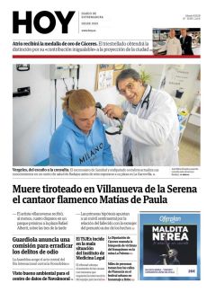 EL EXCONSEJERO DE SANIDAD Y EXDIPUTADO SOCIALISTA ACTUALIZA SUS CONOCIMIENTOS EN UN CENTRO DE SALUD DE BADAJOZ ANTES DE REINCORPORARSE A SU PLAZA EN LA GARROVILLA.