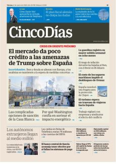 EL MERCADO DA POCO CRÉDITO A LAS AMENAZAS DE TRUMP SOBRE ESPAÑA INCERTIDUMBRE.