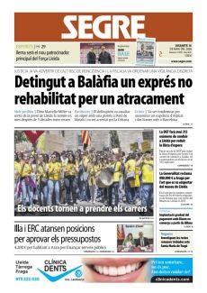ELS DOCENTS TORNEN A PRENDRE ELS CARRERS