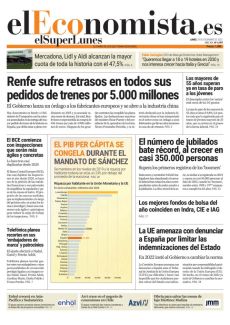 EL PIB PER CÁPITA SE CONGELA DURANTE EL MANDATO DE SÁNCHEZ