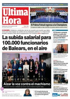 LA SUBIDA SALARIAL PARA 100.000 FUNCIONARIOS DE BALEARS, EN EL AIRE