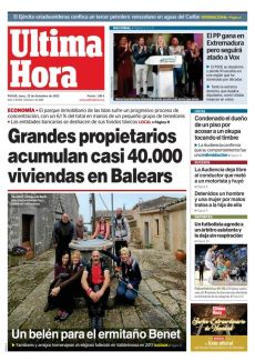 GRANDES PROPIETARIOS ACUMULAN CASI 40.000 VIVIENDAS EN BALEARS