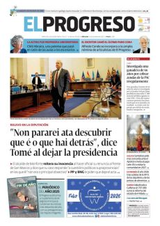 "NON PARAREI ATA DESCUBRIR QUE É O QUE HAI DETRÁS", DICE TOMÉ AL DEJAR LA PRESIDENCIA