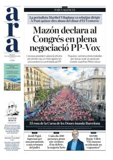LA PERIODISTA MARIBEL VILAPLANA VA REBUTJAR DIRIGIR À PUNT QUINZE DIES ABANS DEL DINAR D’EL VENTORRO MAZÓN DECLARA AL CONGRÉS EN PLENA NEGOCIACIÓ PP-VOX