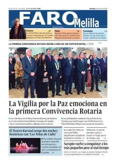 LA VIGILIA POR LA PAZ PROTAGONIZA LA PRIMERA CONVIVENCIA ROTARIA EN MELILLA