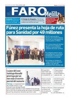 CARMEN FÚNEZ PRESENTA EL ‘PLAN MELILLA’: 49 MILLONES PARA SANIDAD