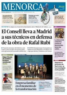 EL CONSELL LLEVA A MADRID A SUS TÉCNICOS EN DEFENSA DE LA OBRA DE RAFAL RUBÍ