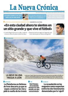 LA NIEVE DA UNA TREGUA A LEÓN