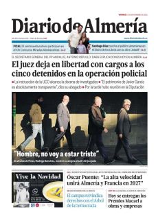 “HOMBRE, NO VOY A ESTAR TRISTE”