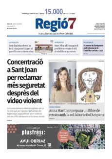 ANNA MARTÍNEZ PREPARA UN LLIBRE DE RETRATS AMB LA COL·LABORACIÓ D’AMPANS