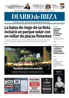 LA BALSA DE RIEGO DE SA ROTA INCLUIRÁ UN PARQUE SOLAR CON UN MILLAR DE PLACAS FLOTANTES